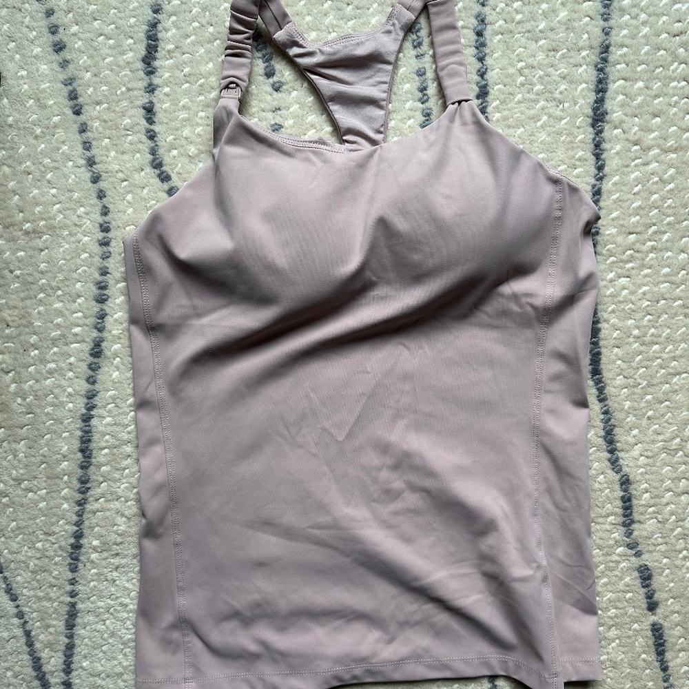Nursing yoga tank